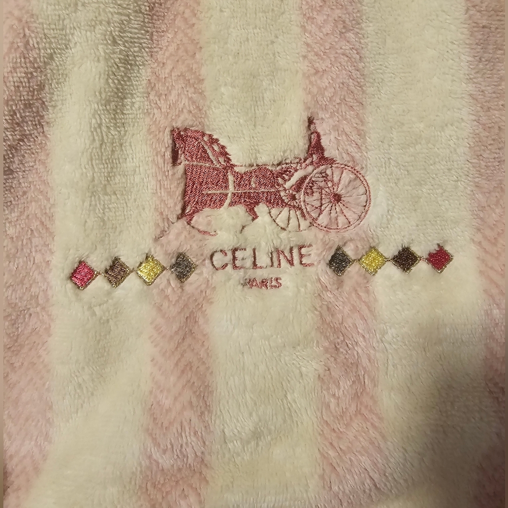 Celine Paris Striped Blanket